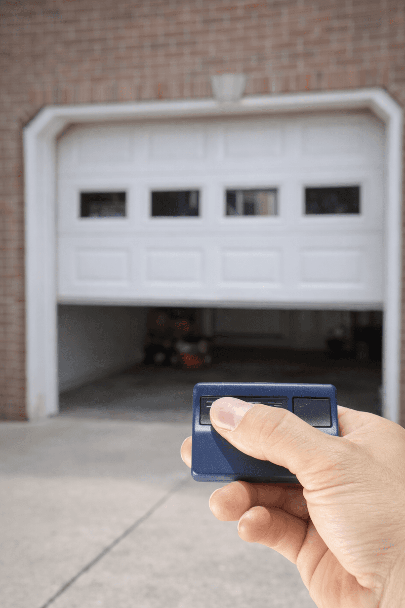 Garage door remote control