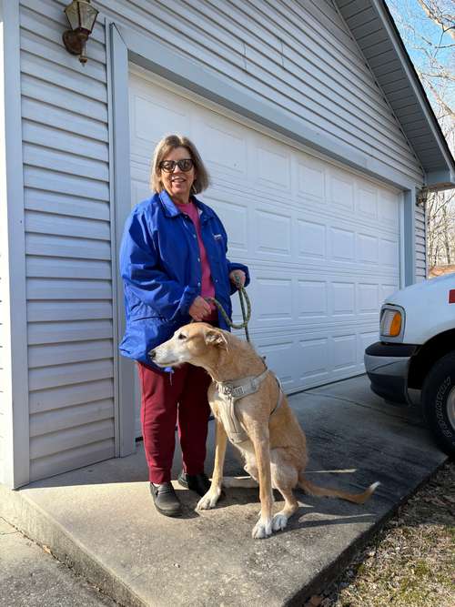Lambo and a customer