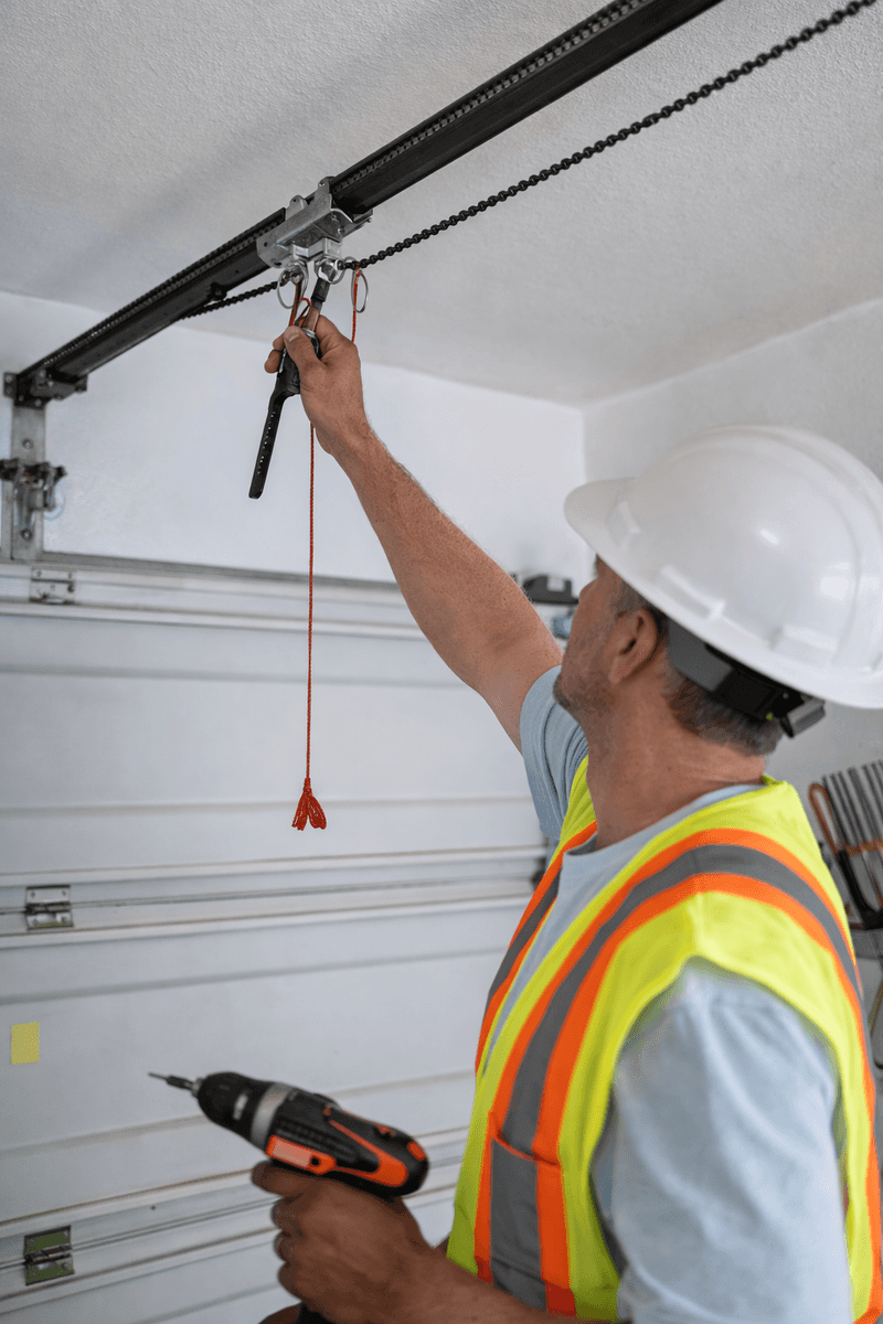 Garage door tune-up service